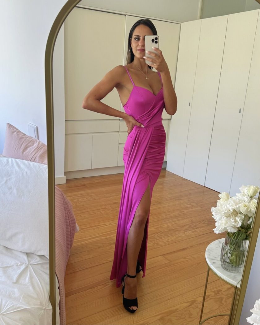 Vestido Seda Lazada Tirantes - Imagen 2