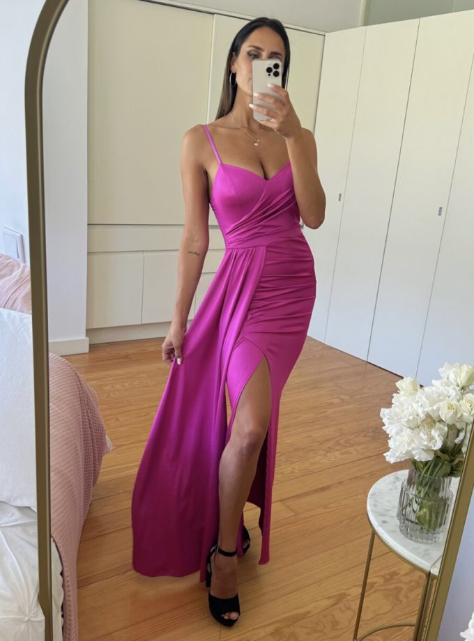 Vestido Seda Lazada Tirantes