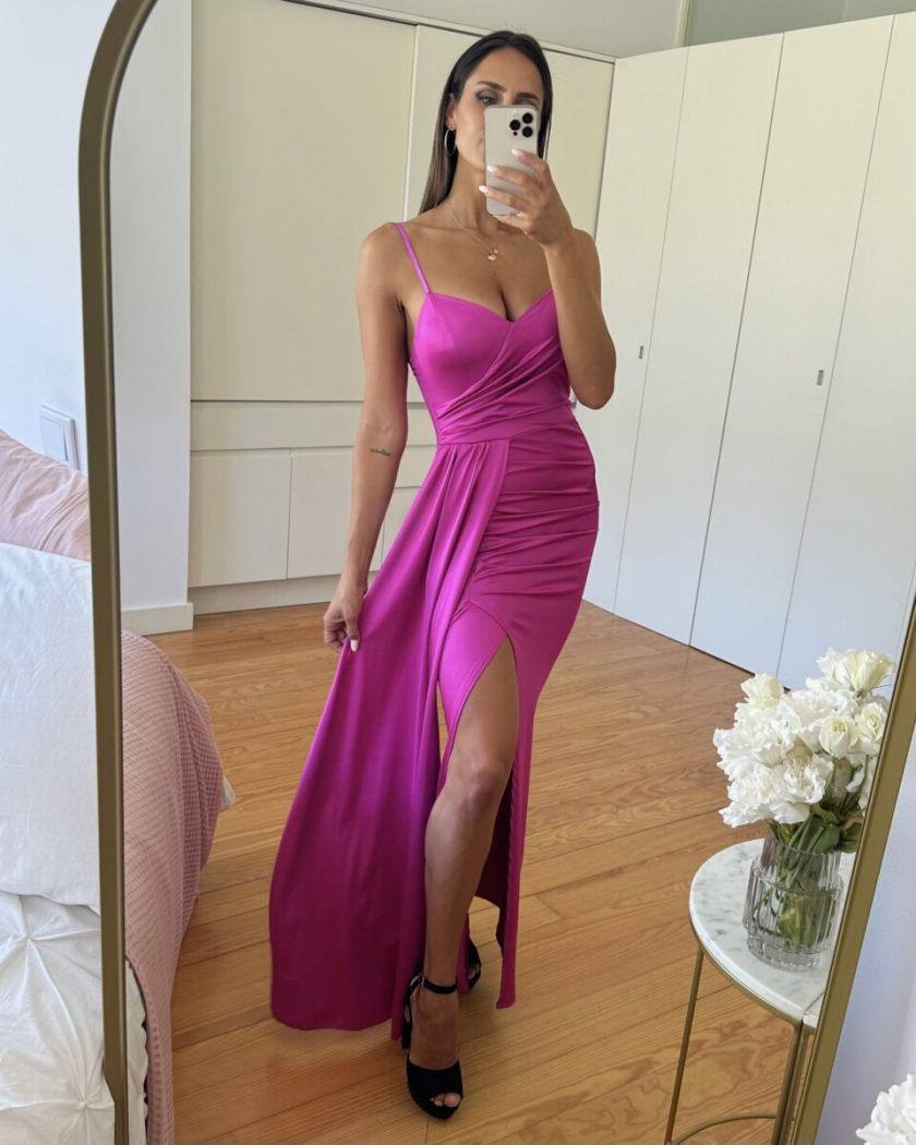 Vestido Seda Lazada Tirantes