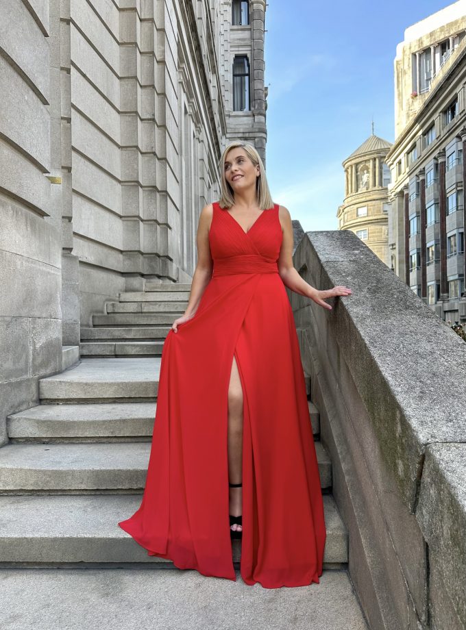 Vestido Analia Abertura Curvy