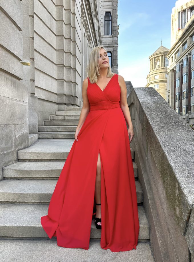 Vestido Analia Abertura Curvy