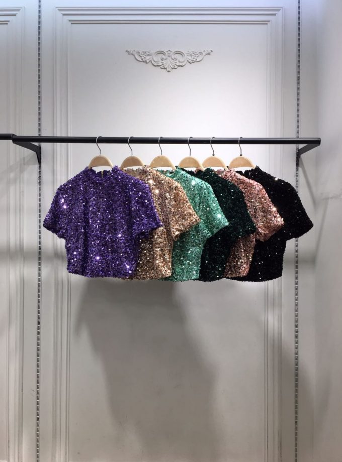 Top Luna Manga Corta