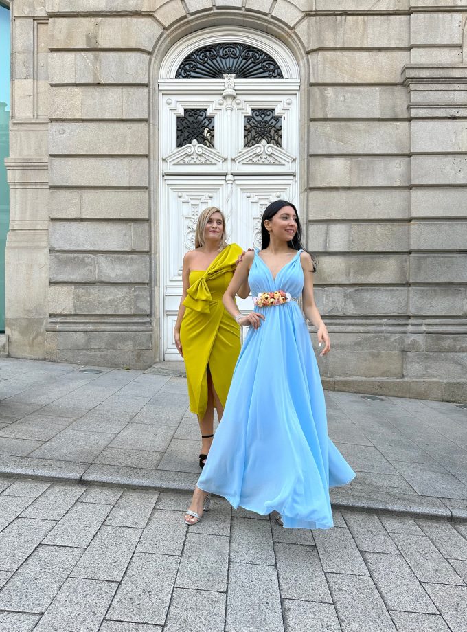 Vestido Bella Gasa Petit