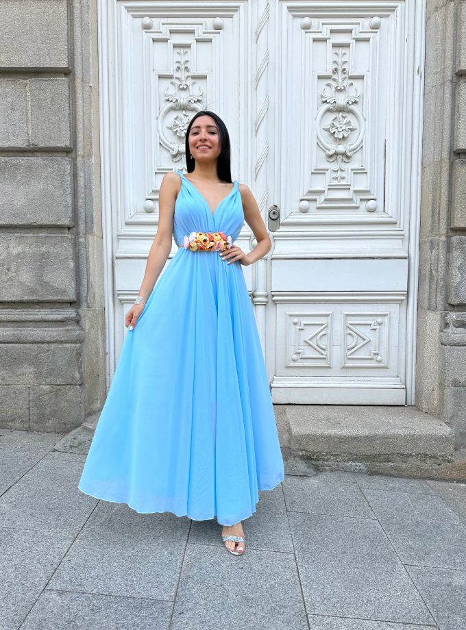 Vestido Bella Gasa Petit