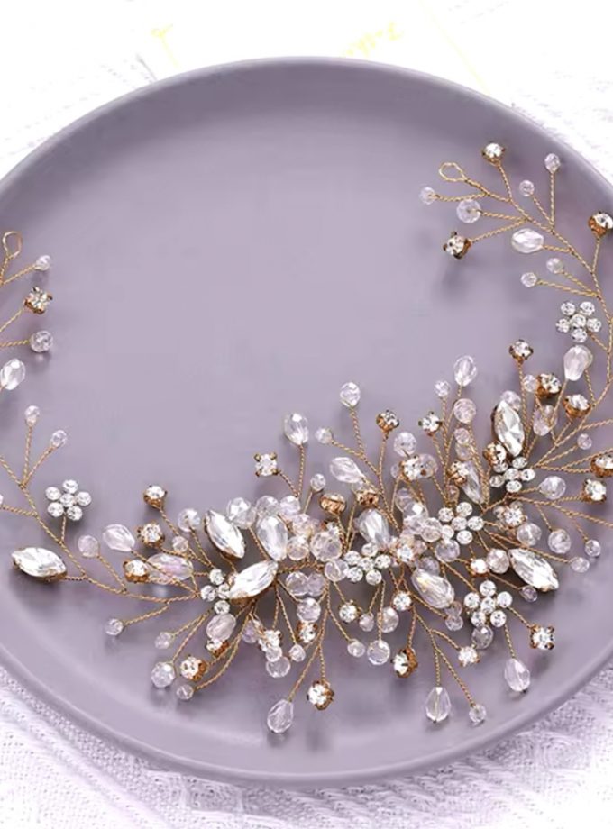 Tocado Novia Cristal