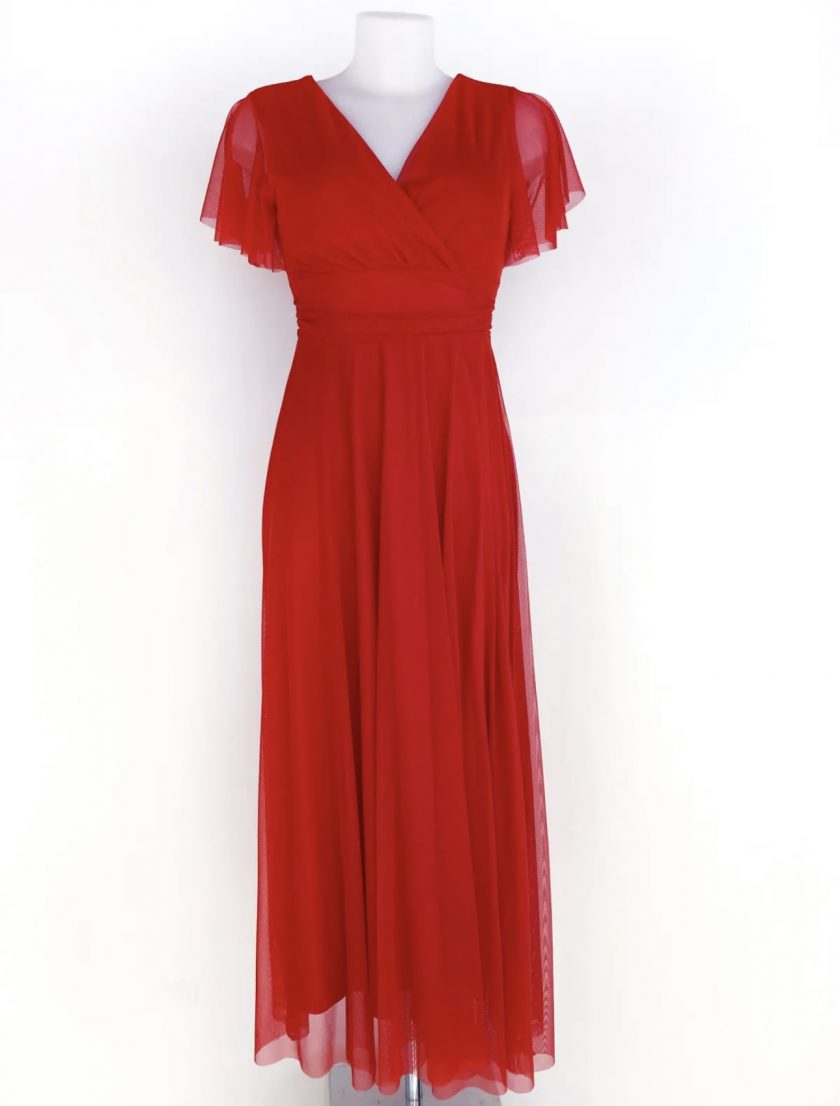Vestido Tul Basic Mangas - Imagen 44