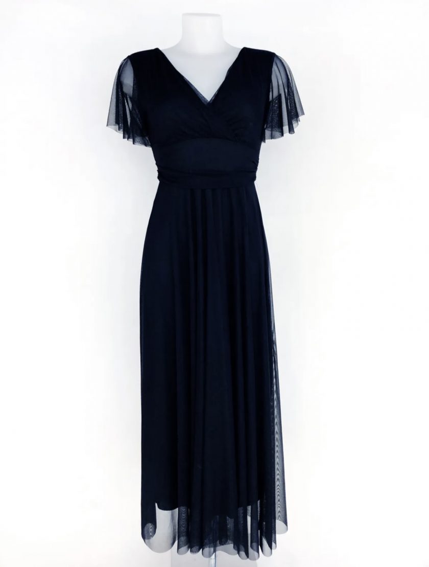 Vestido Tul Basic Mangas - Imagen 17