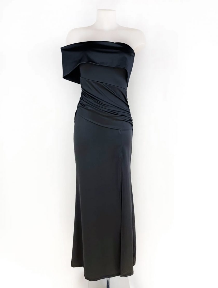 Vestido Seda Hombro - Imagen 29