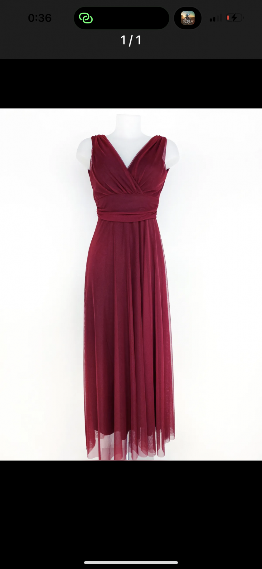 Vestido Tul Halter Largo - Imagen 5