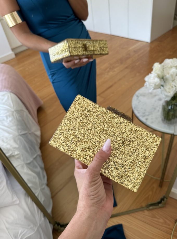 Bolso Acrílico Glitter