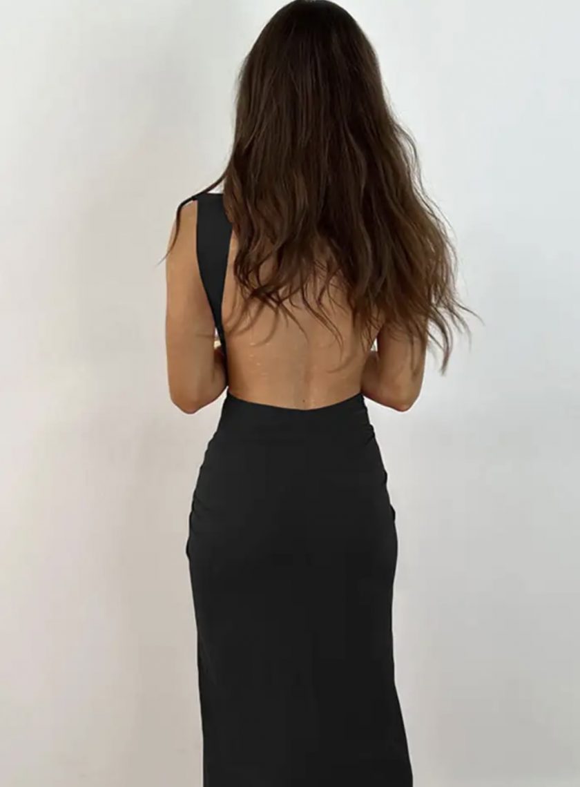 Vestido Espalda Nudo Frontal - Imagen 3