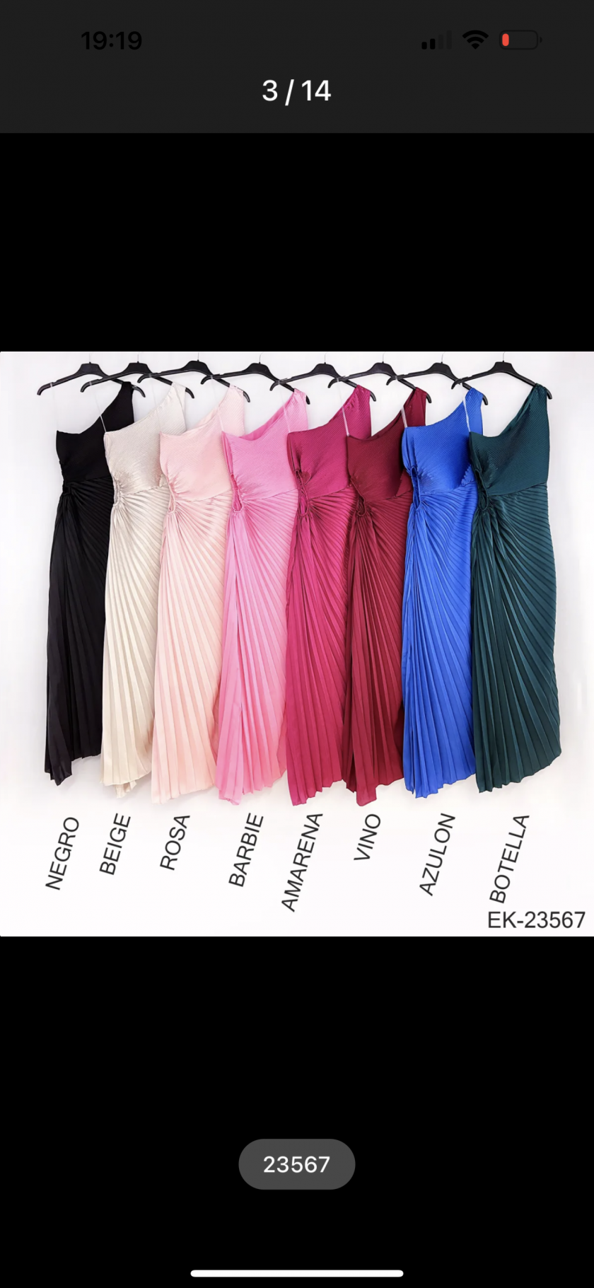 Vestido Sirena Espalda Frunce - Imagen 16