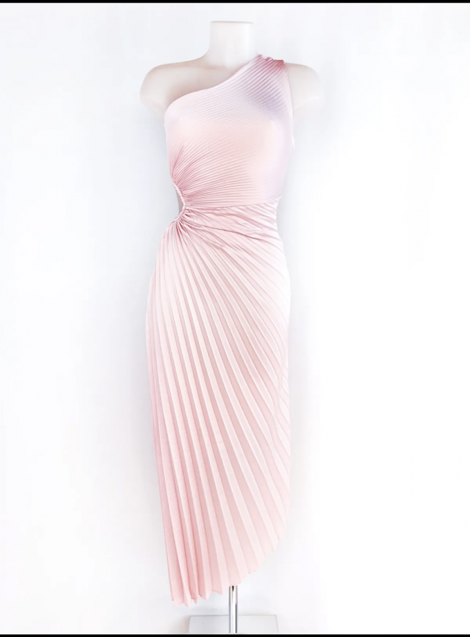 Vestido Sirena Espalda Frunce