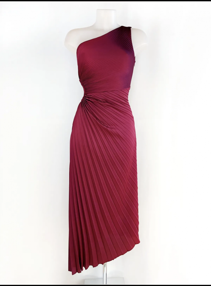 Vestido Sirena Espalda Frunce