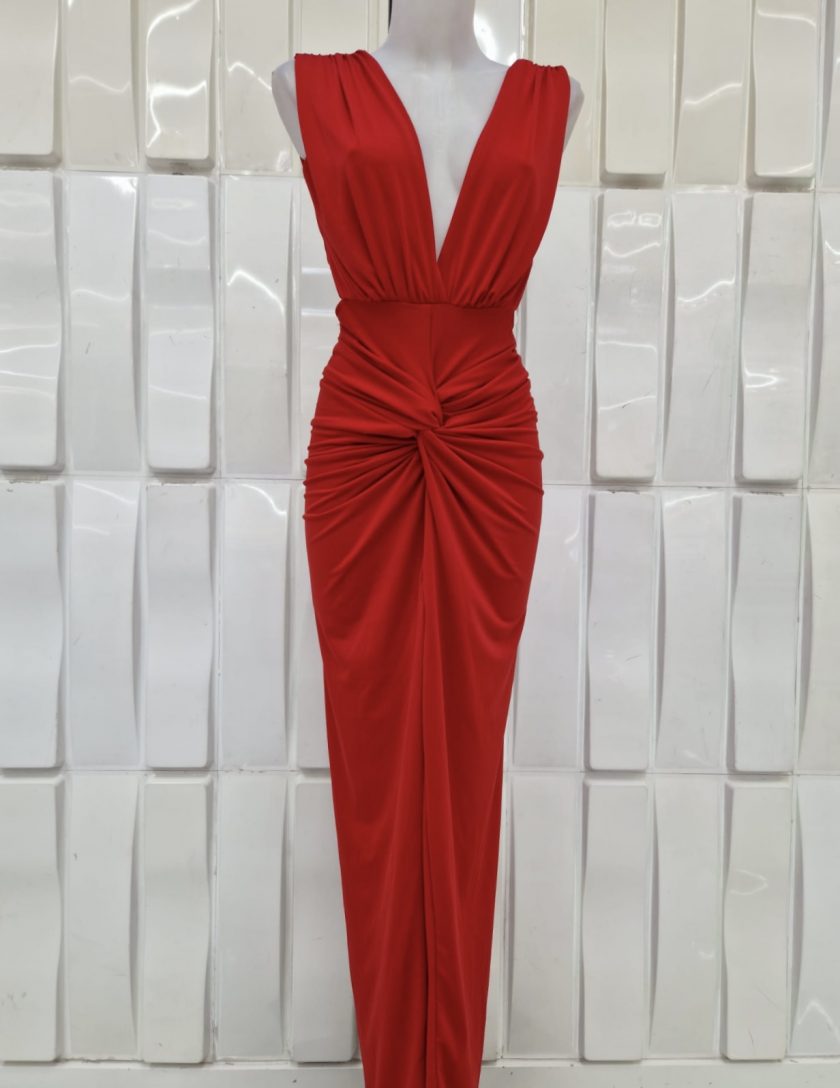 Vestido Espalda Nudo Frontal - Imagen 6