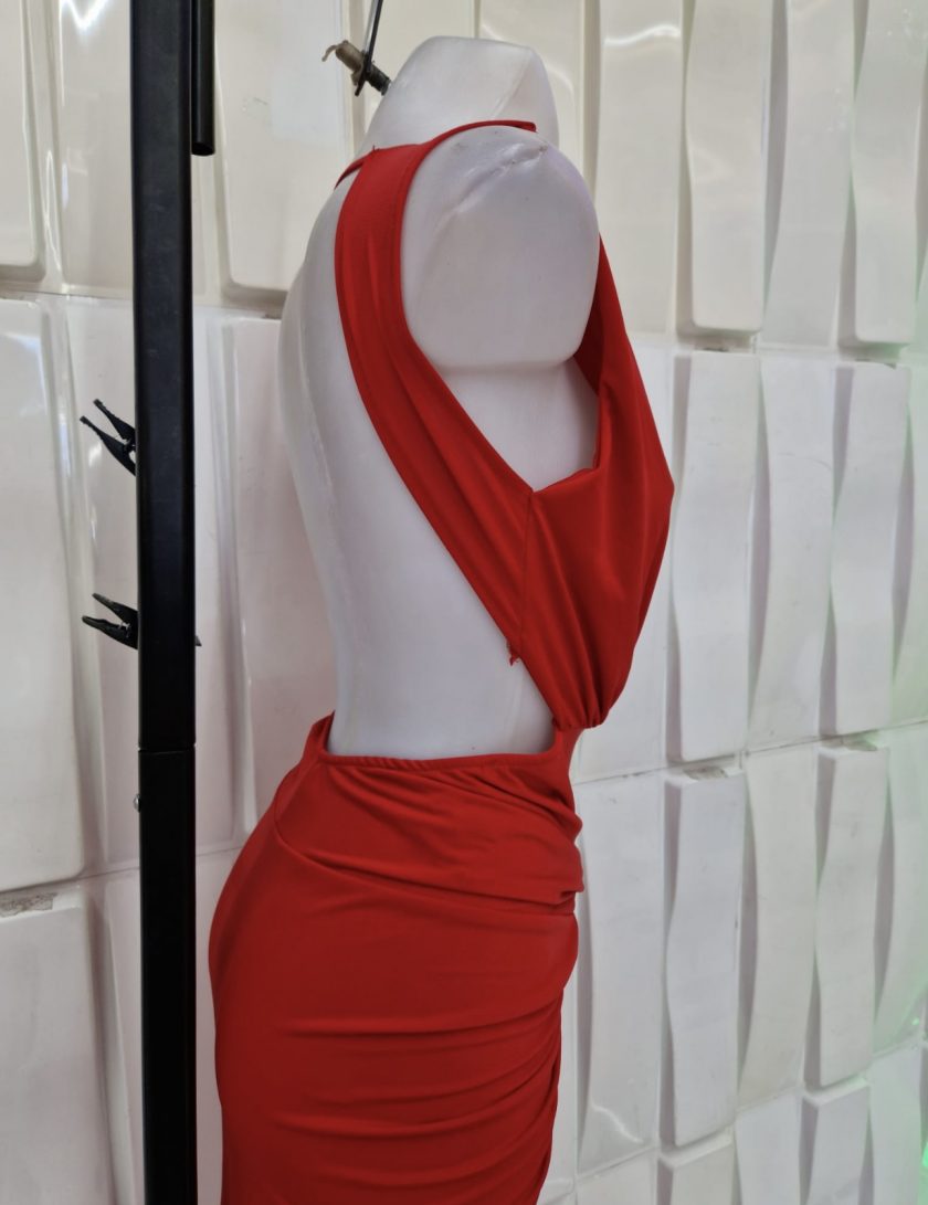 Vestido Espalda Nudo Frontal - Imagen 5