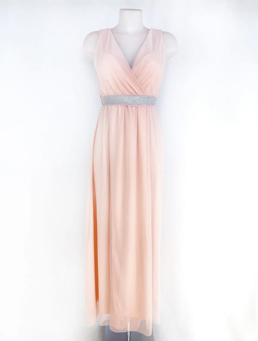 Vestido Tul Basic Cintura Brillos - Imagen 21