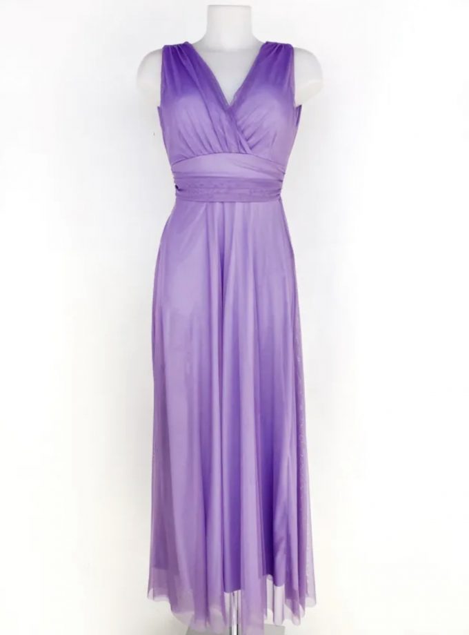 Vestido Tul Basic Cintura