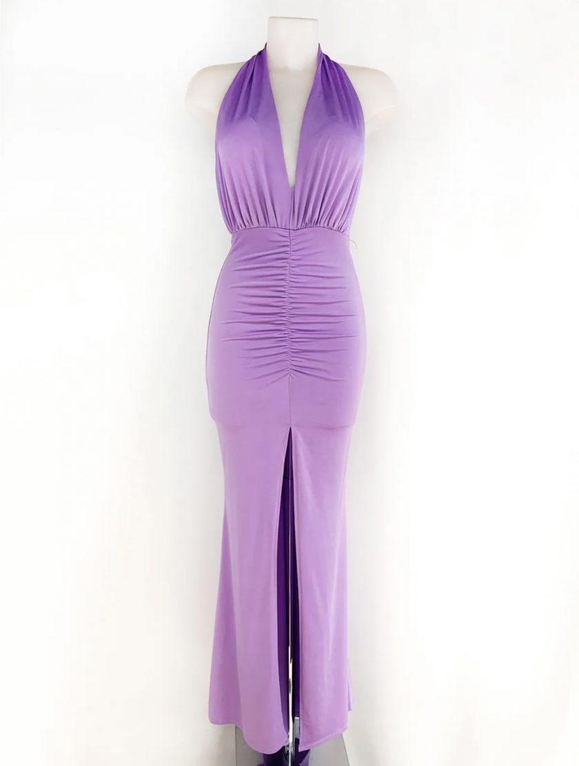 Vestido Sirena Frunce Frontal - Imagen 6