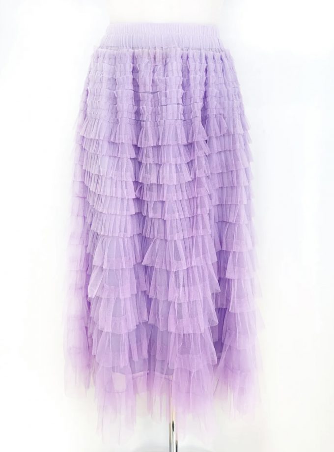 Falda de Tul Volantes