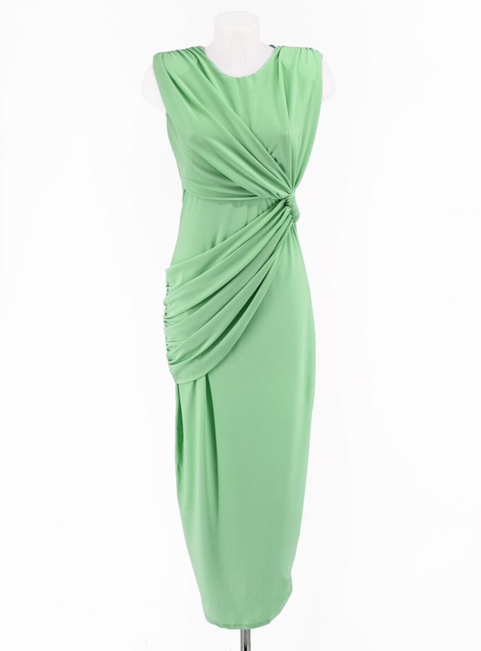 Vestido Drapeado Cintura