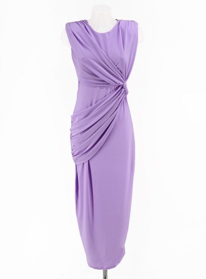 Vestido Drapeado Cintura