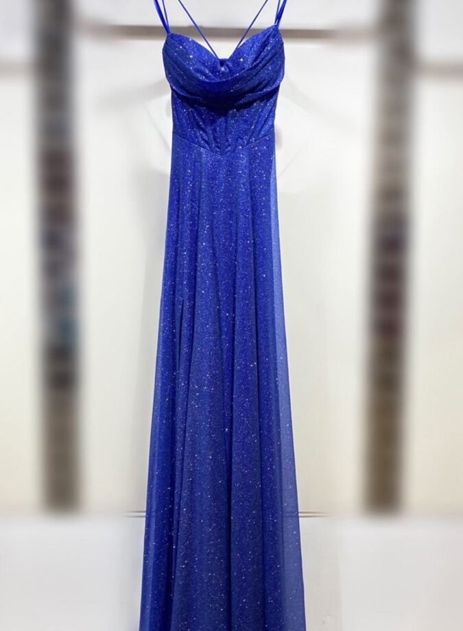 Vestido Brillo Varillas