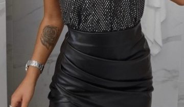 Falda Polipiel Cruzada