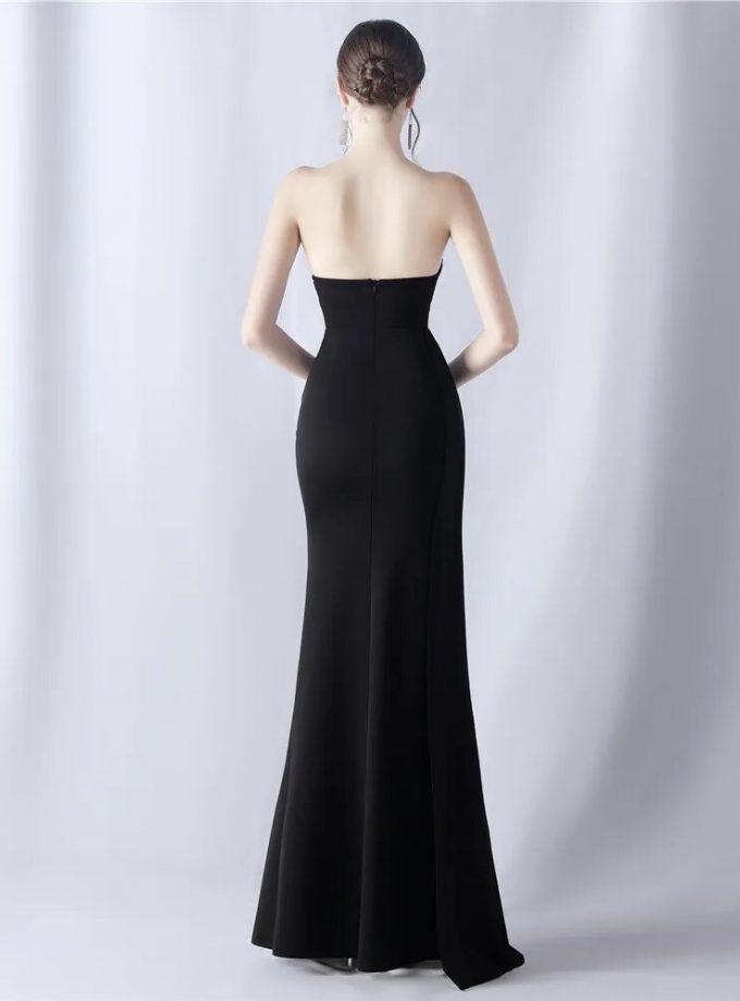 Vestido Sirena Corsé Brillos