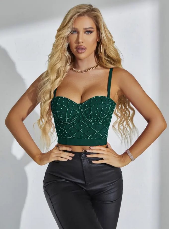 Top Corsé Perlas