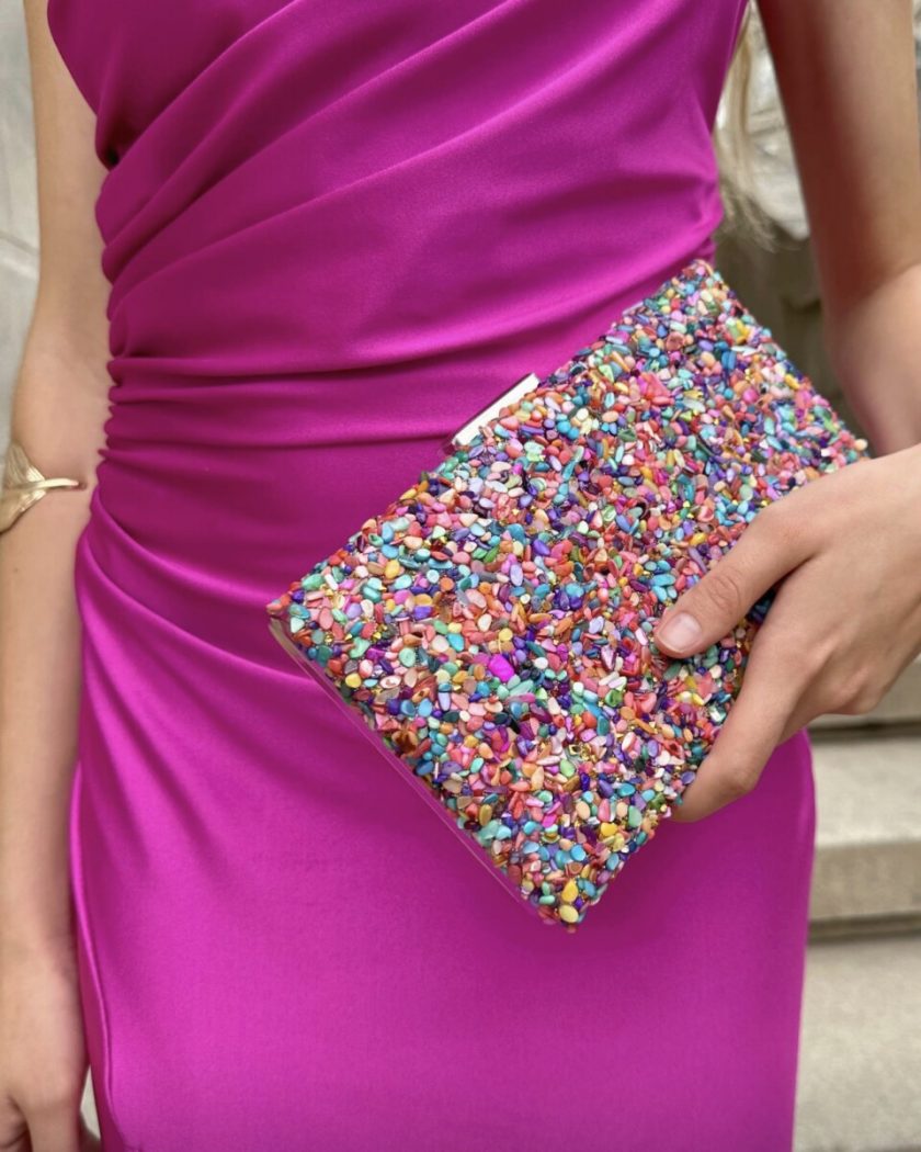 Bolso Candy Base Plata Multicolor - Imagen 4