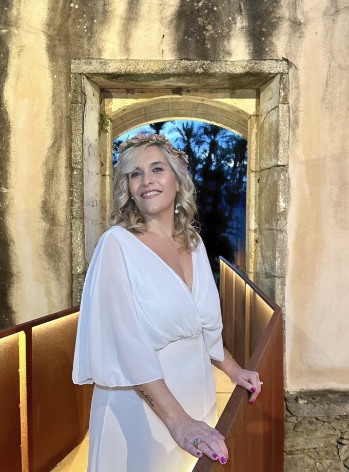 Corona y Pulsera Flores