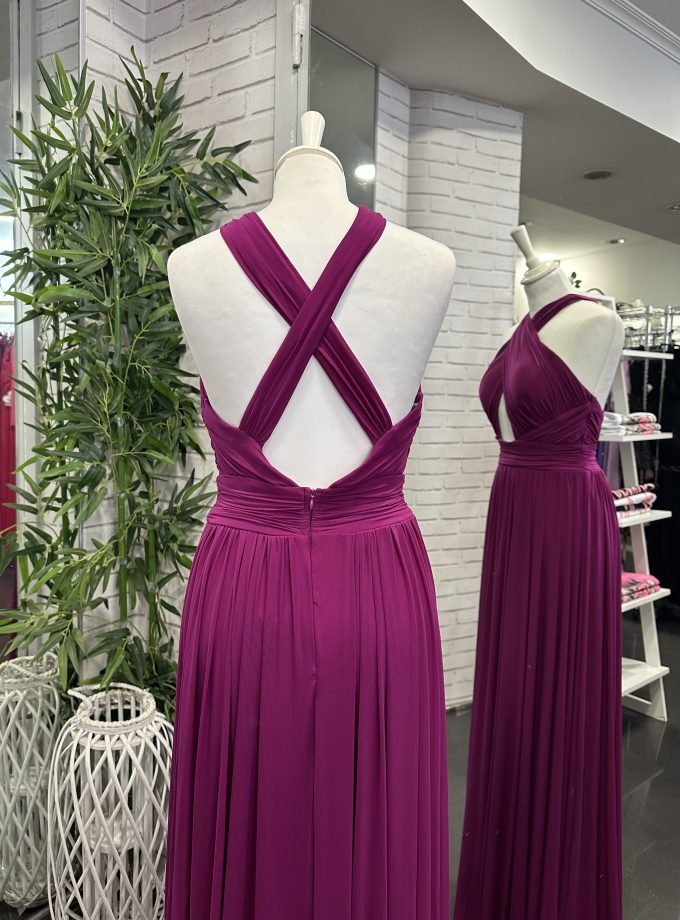 Vestido pecho escote Cruzado