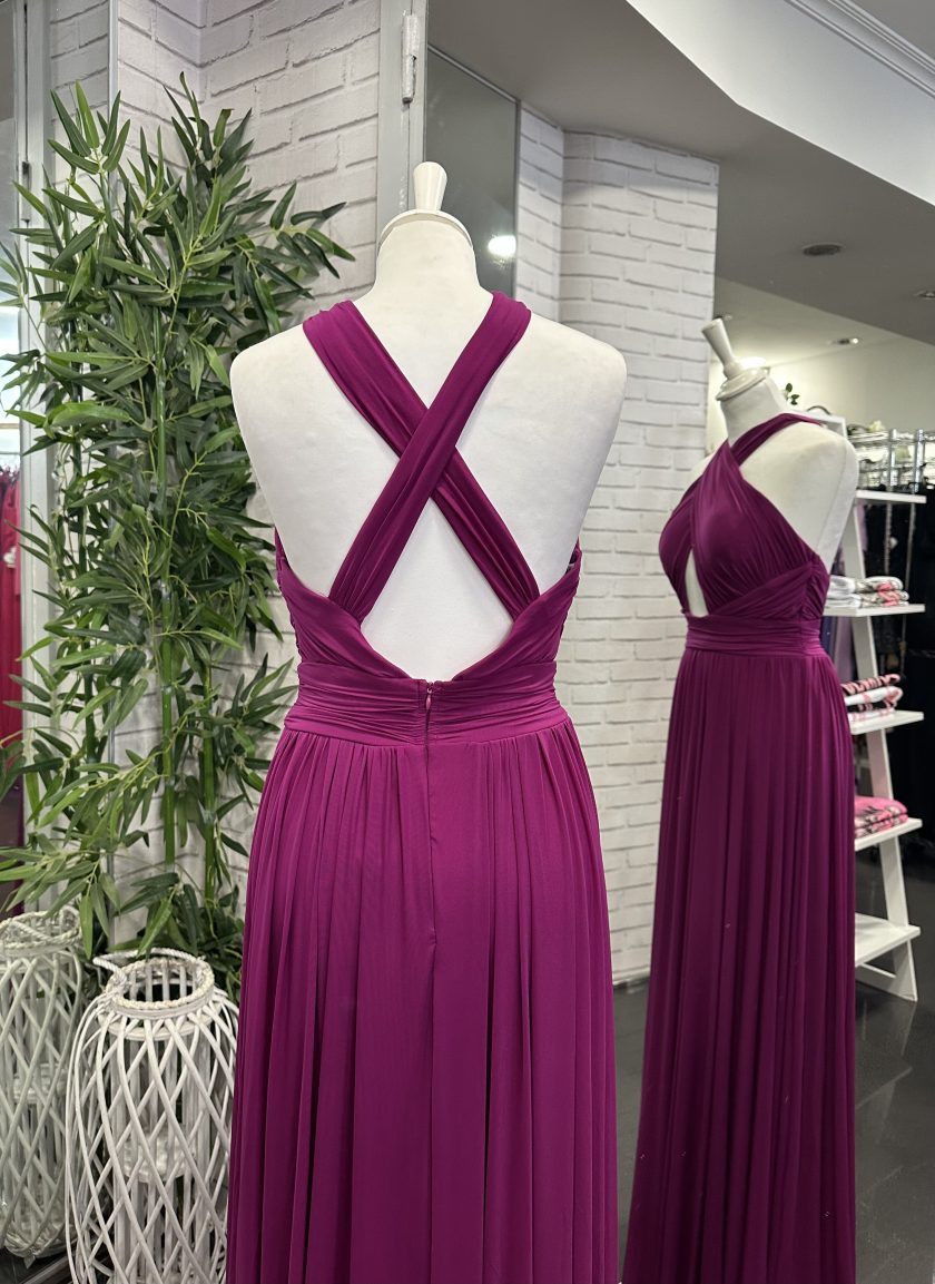 Vestido pecho escote Cruzado - Imagen 5