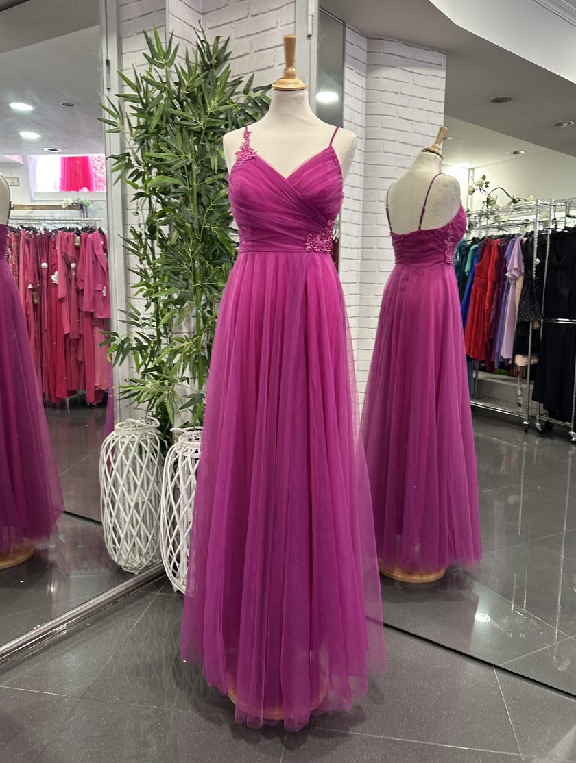 Vestido Tul Flores - Imagen 4