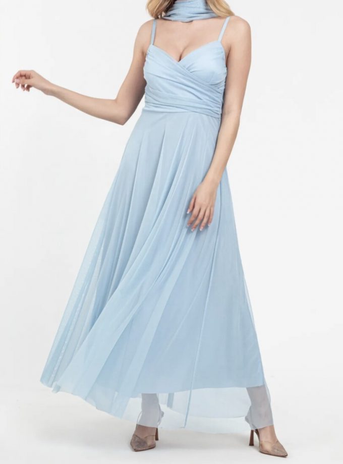 Vestido Tul Basic Tirantes