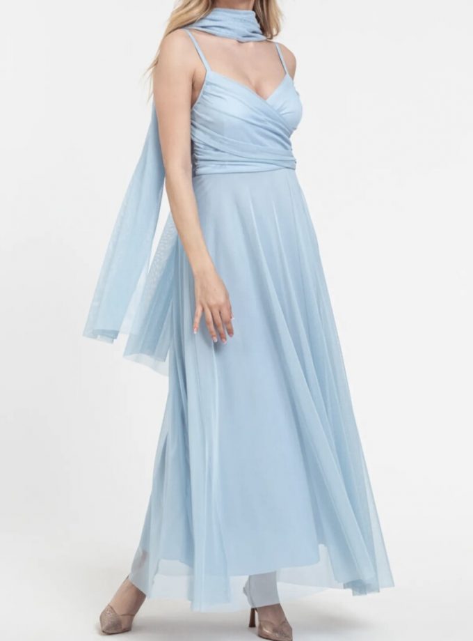 Vestido Tul Basic Tirantes