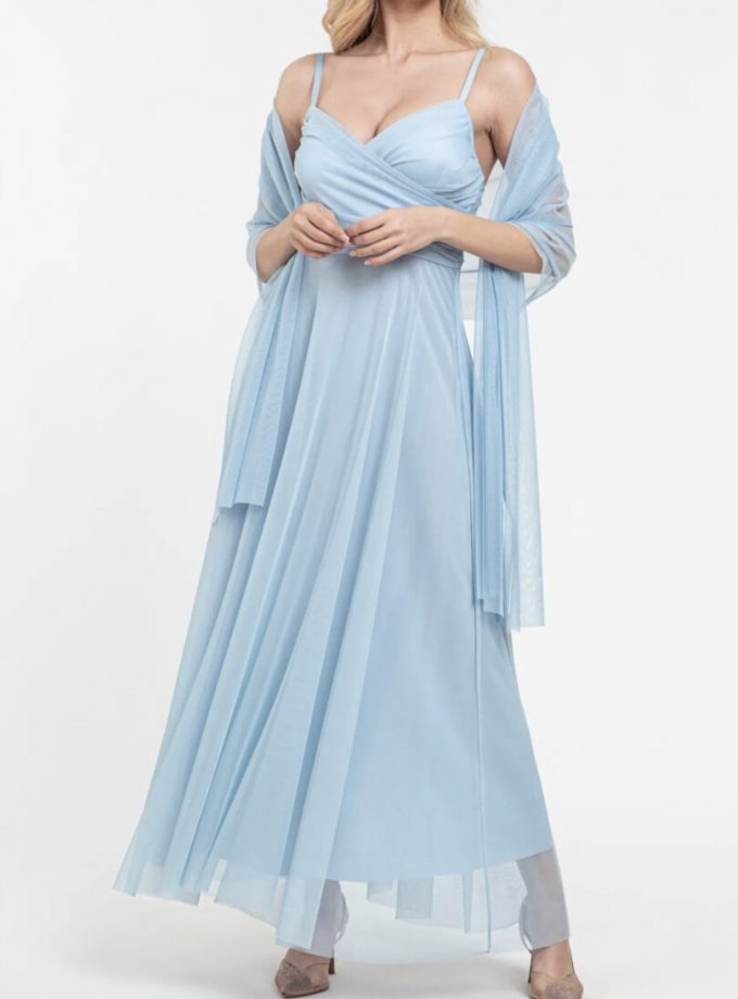 Vestido Tul Basic Tirantes