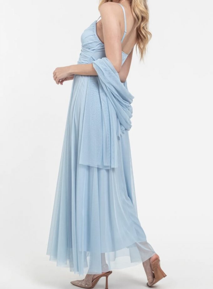 Vestido Tul Basic Tirantes