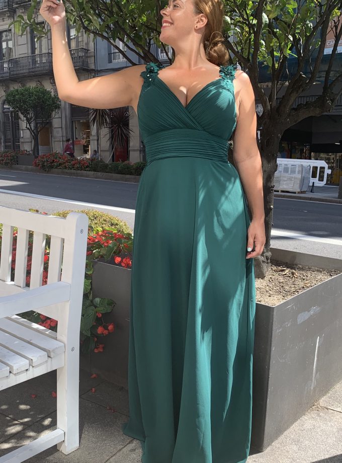 Vestido Curvy Pétalos