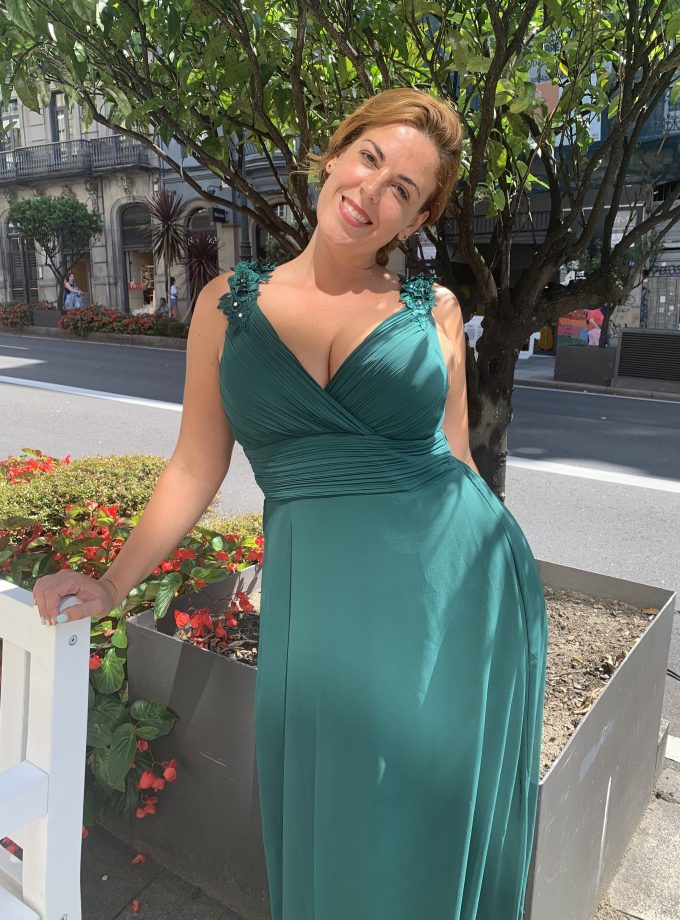 Vestido Curvy Pétalos