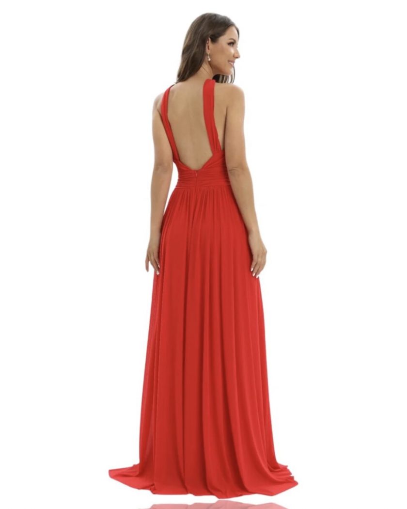 Vestido pecho escote Cruzado - Imagen 12
