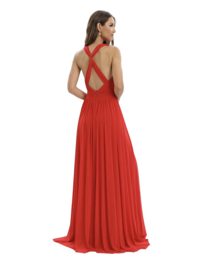 Vestido pecho escote Cruzado - Imagen 11