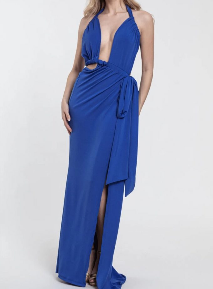 Vestido Frunces Aberturas