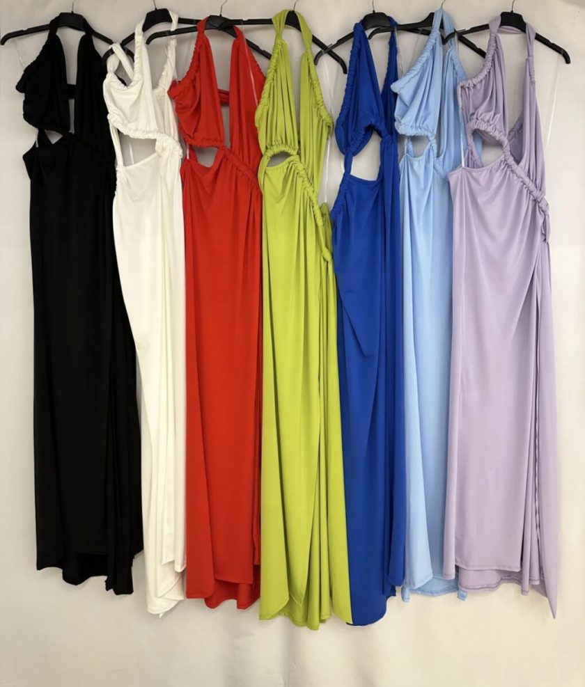 Vestido Frunces Aberturas - Imagen 19