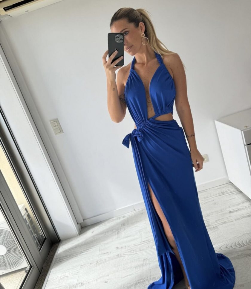 Vestido Frunces Aberturas - Imagen 8