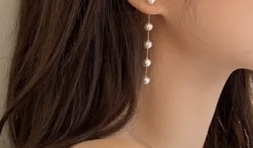 Pendientes Perlas Cadena