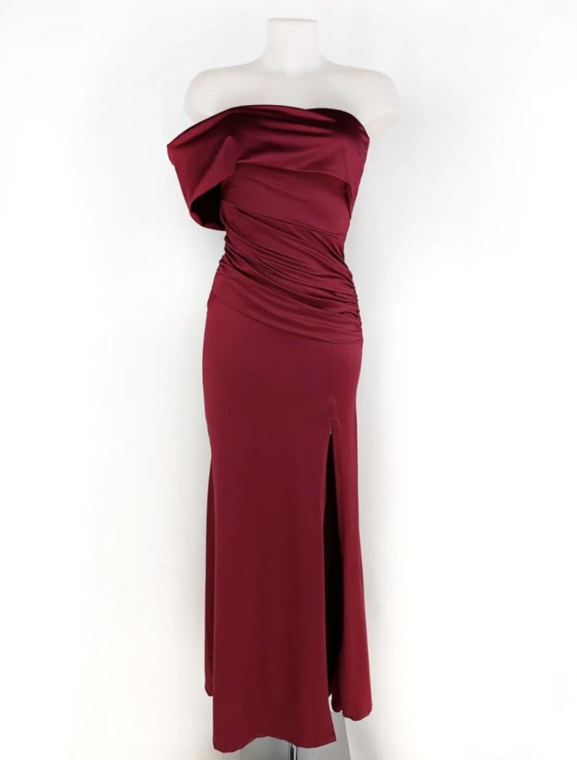 Vestido Seda Hombro - Imagen 37