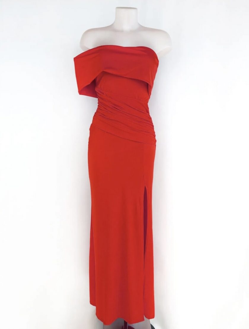Vestido Seda Hombro - Imagen 10