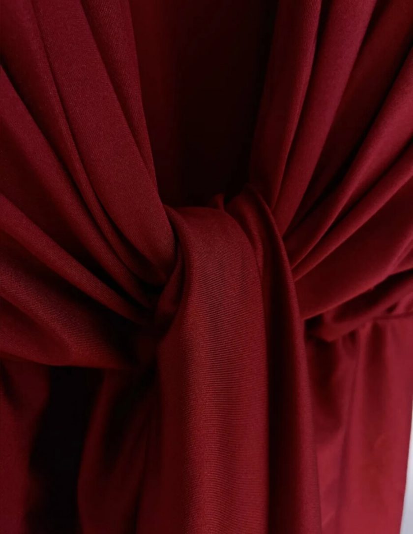 Vestido Seda Escote Nudo - Imagen 25